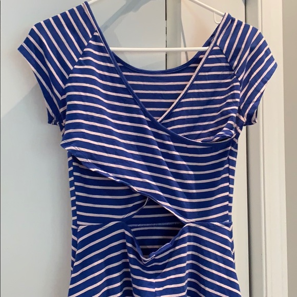 Blue and white dress - Picture 2 of 3